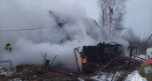 В Костромской области ликвидировали пожар в частной бане