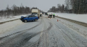 Цепная авария из трех машин под Костромой отправила пассажира в больницу