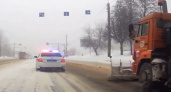 В Костроме на дорогах образовался гигантский затор