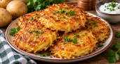 Не драники и не просто жареная картошка: картофельные горки на сковороде – хрустящие снаружи, мягкие внутри