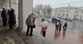 Первые снегопады надвигаются на Кострому