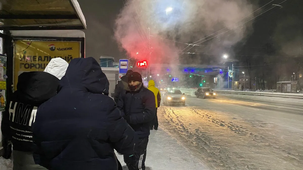 Резкое понижение температуры до -32 градусов идет на Кострому