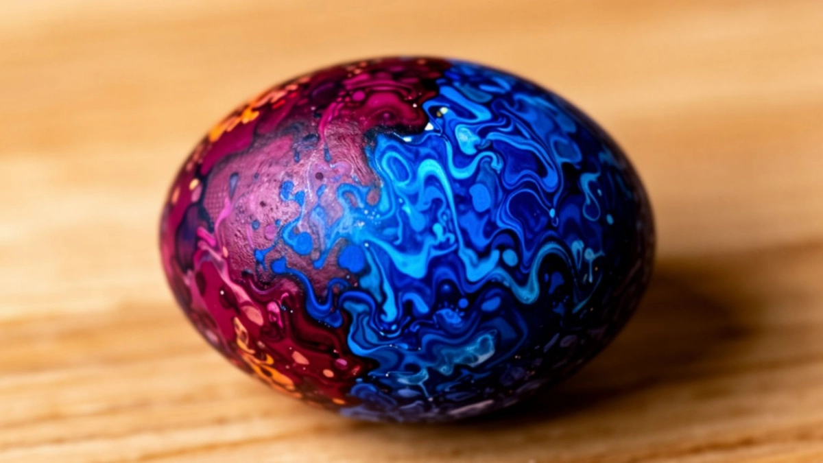 Луковая шелуха в пролете: научилась красить яйца по-новому - такой красоты еще не видела