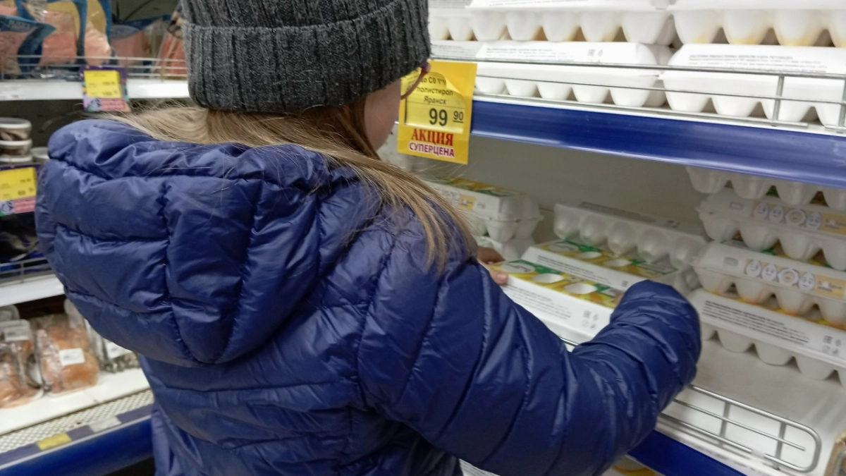 У каждого костромича оказалось по 5 яиц