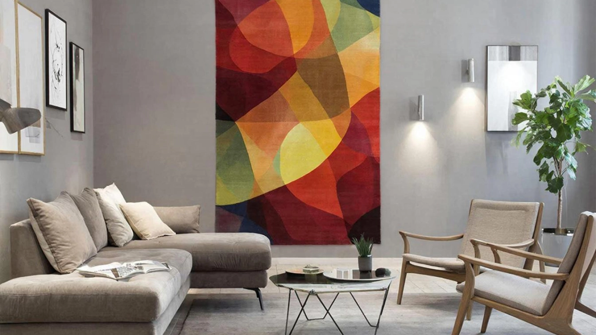 Ковры на стенах - снова в моде, но не те, что у бабушки: 3 стильных варианта для спальни