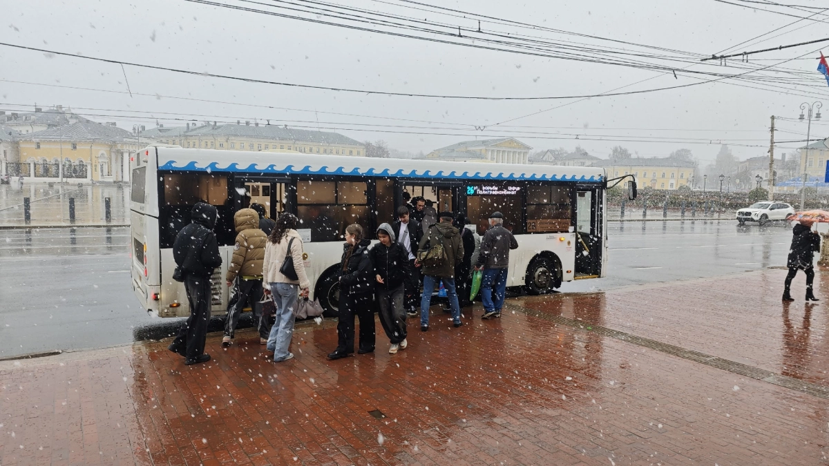 На Кострому обрушились рекордные ливни со снегом. Фоторепортаж