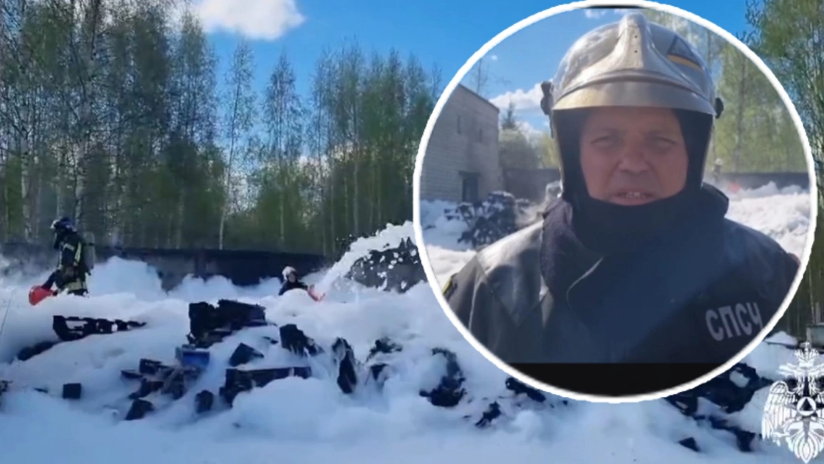 В Костроме из-за пожара выделяются ядовитые химические вещества