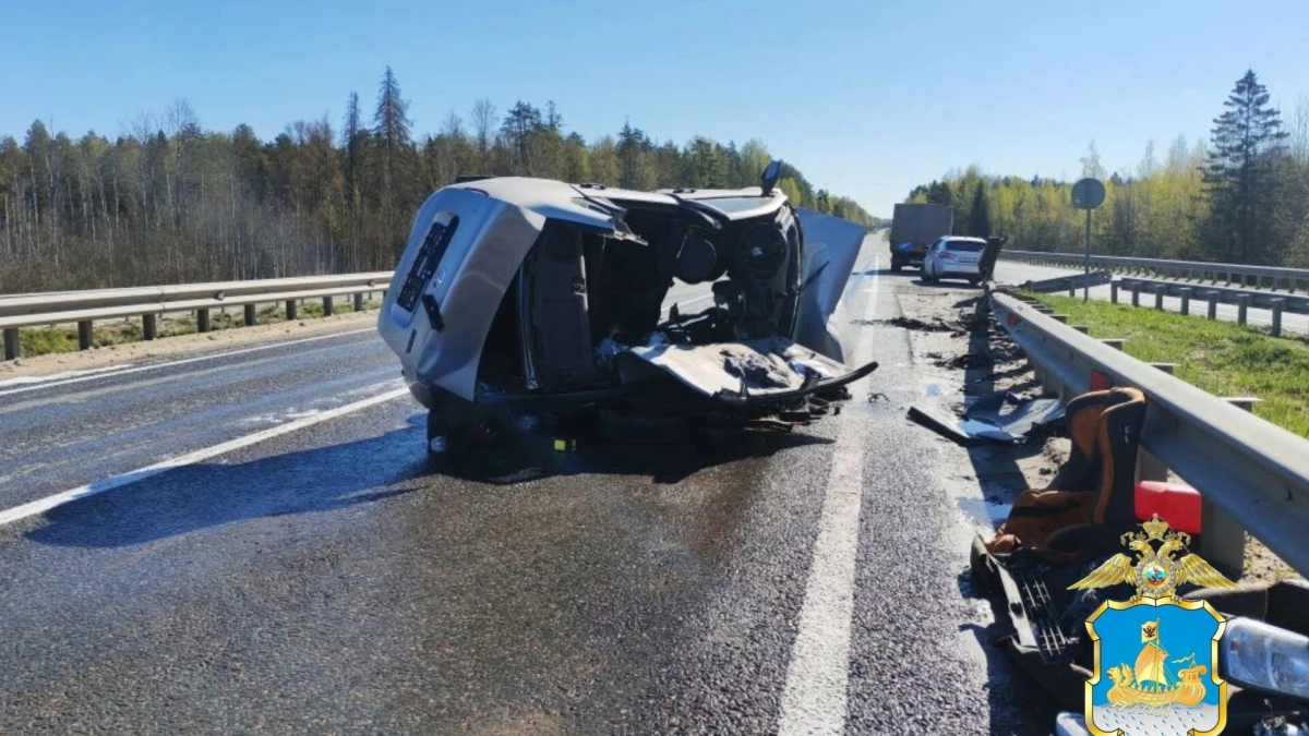 Шарьинец на Ладе Калине погиб после тарана отбойника 