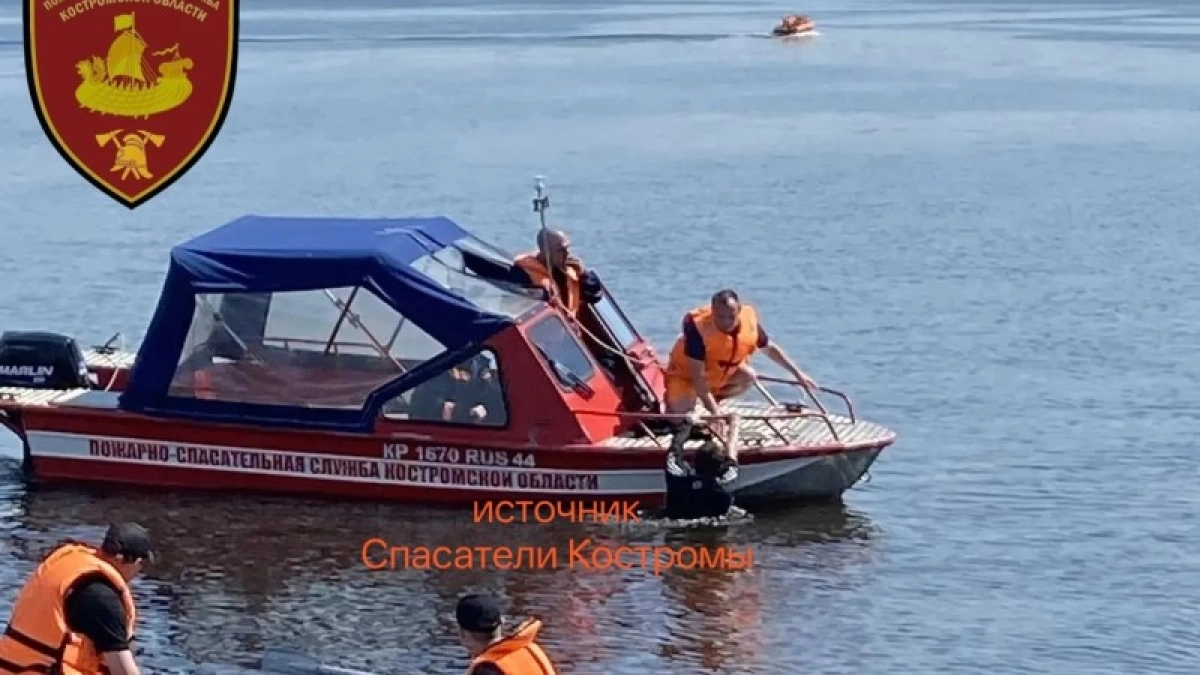 В Костроме с моста в Волгу упал человек 