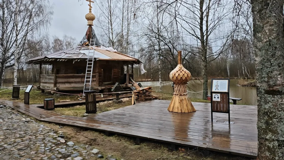 В Костроме взялись за ремонт необычной часовни 
