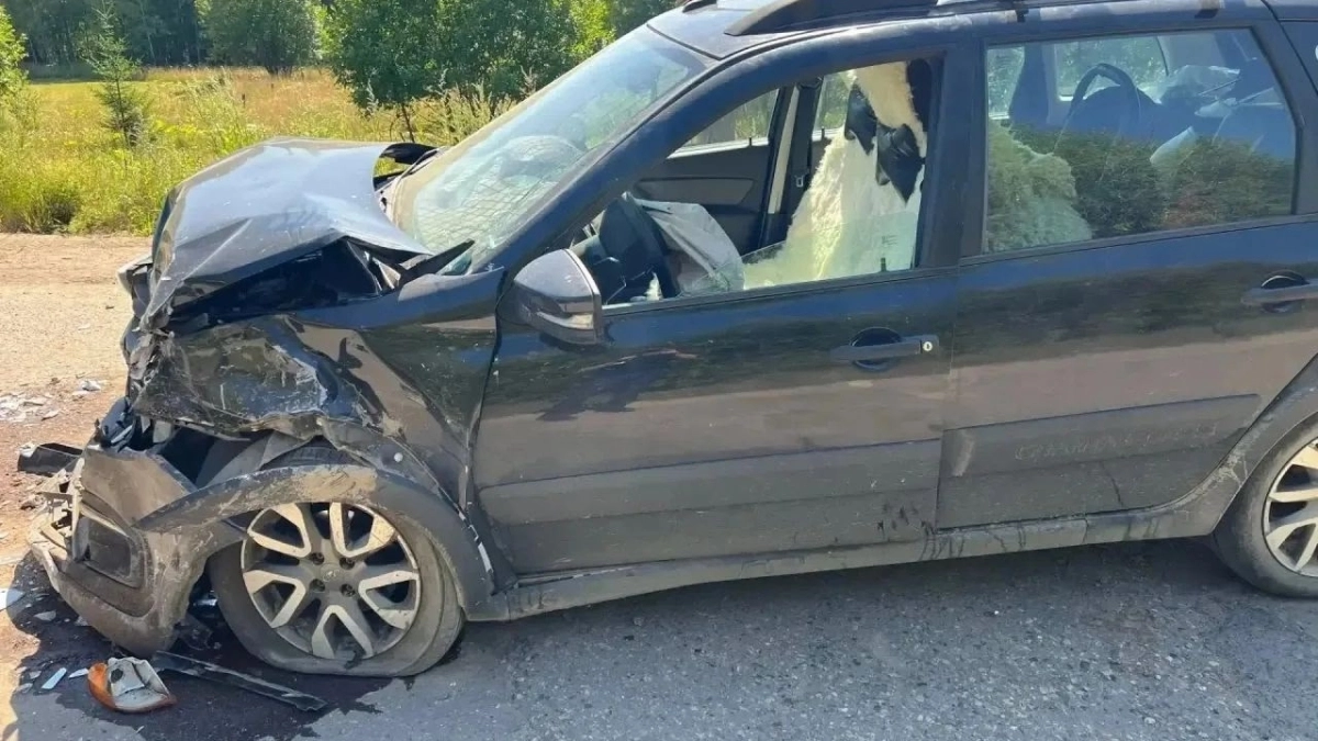 В ДТП с легковушками под Костромой ранена девушка