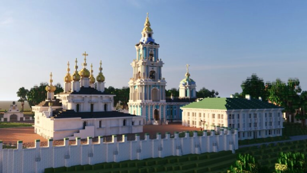 В игре Minecraft засветился Костромской кремль