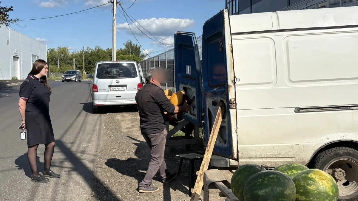 В Костроме проходят облавы на уличных торговцев