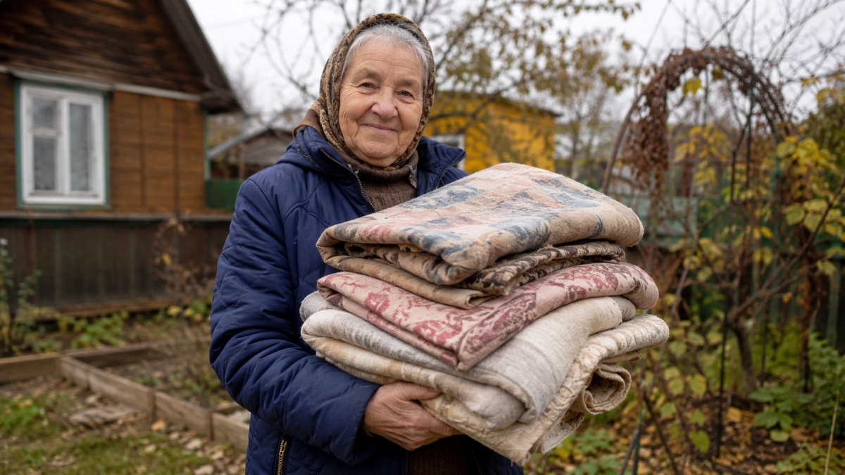Старые одеяла не выбрасываю — везу на дачу: 5 способов, где они ещё отлично послужат