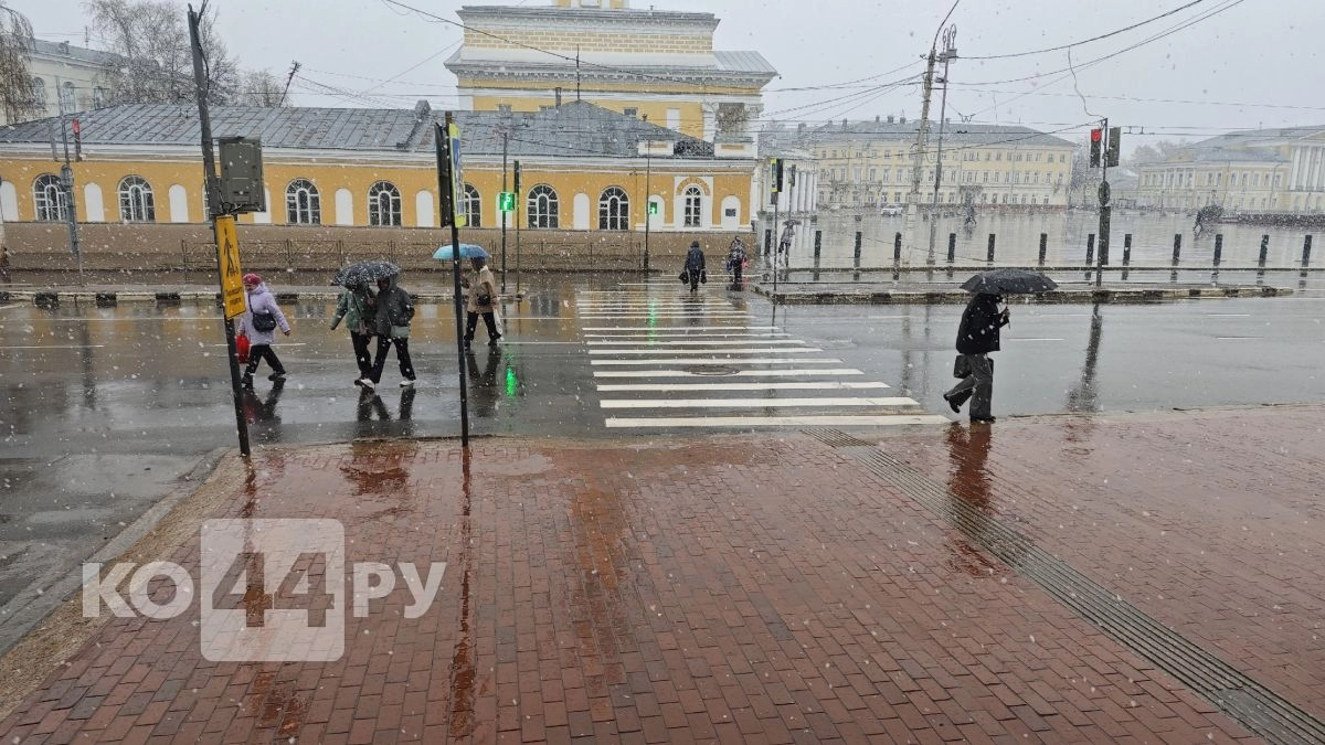 Дату выпадения первого снега в Костроме вычислили синоптики