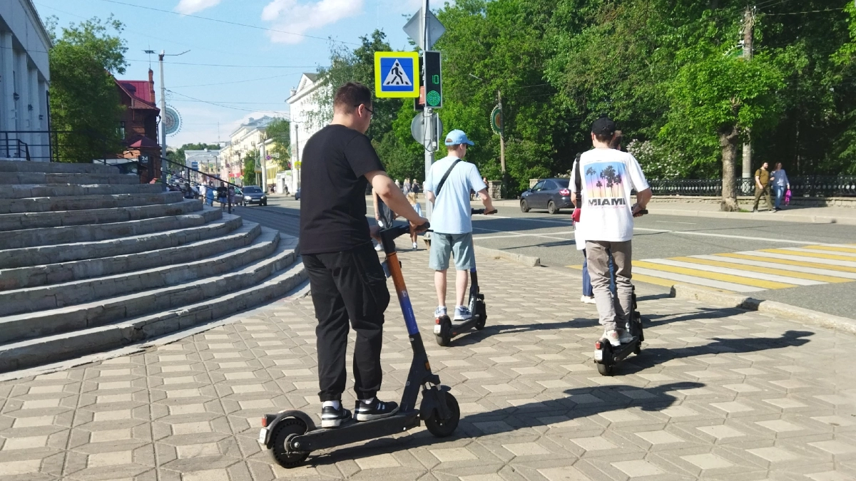 В Костроме начались рейды против электросамокатчиков