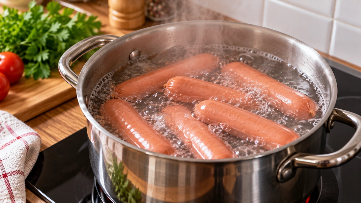 Сосиски станут гораздо вкуснее: простые добавки при варке, которые меняют вкус