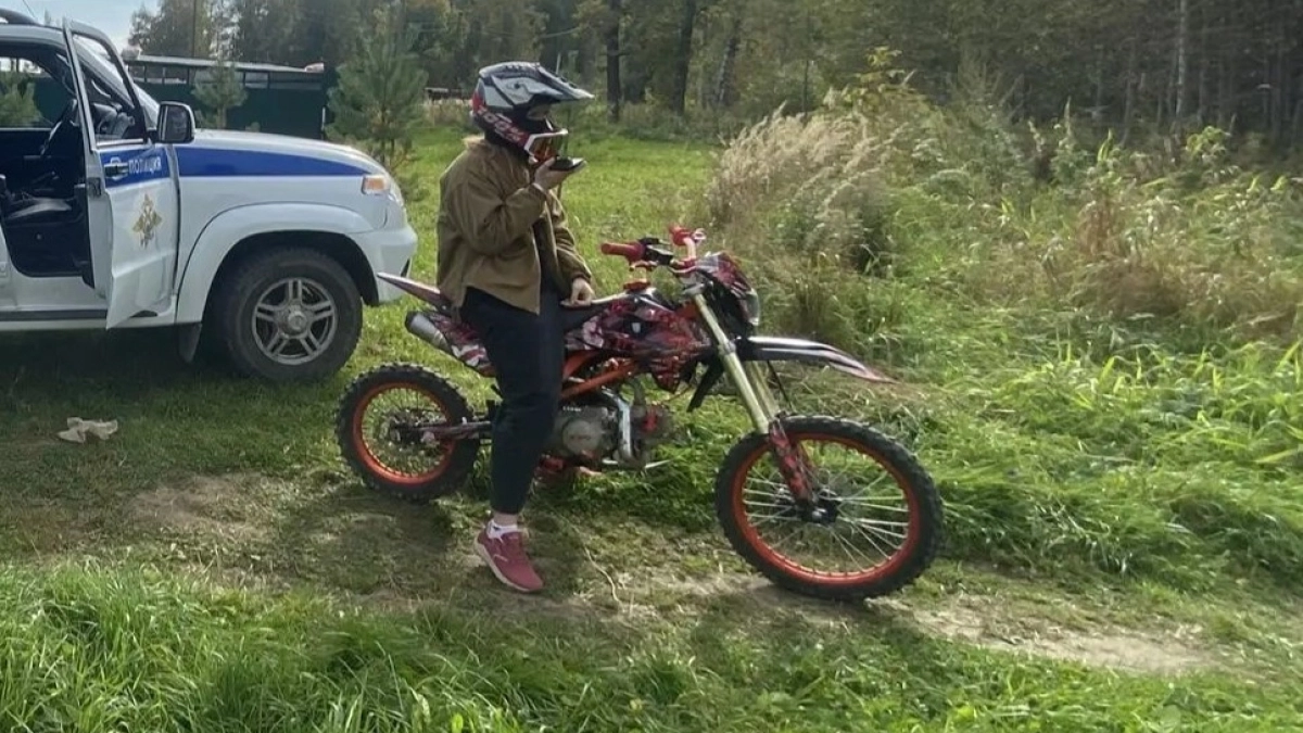 В Волгореченске байкерша 16 лет угнала мотоцикл у матери