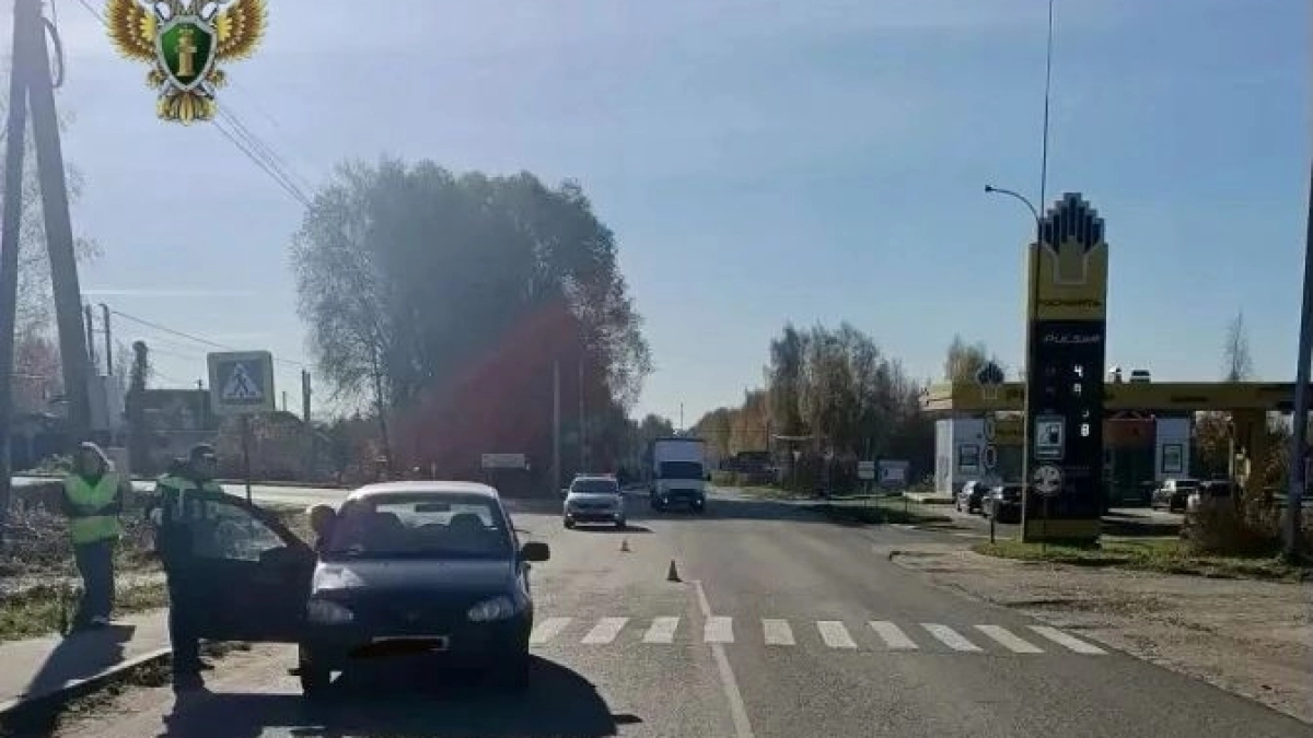 Под Костромой на переходе сбили мальчика 13 лет